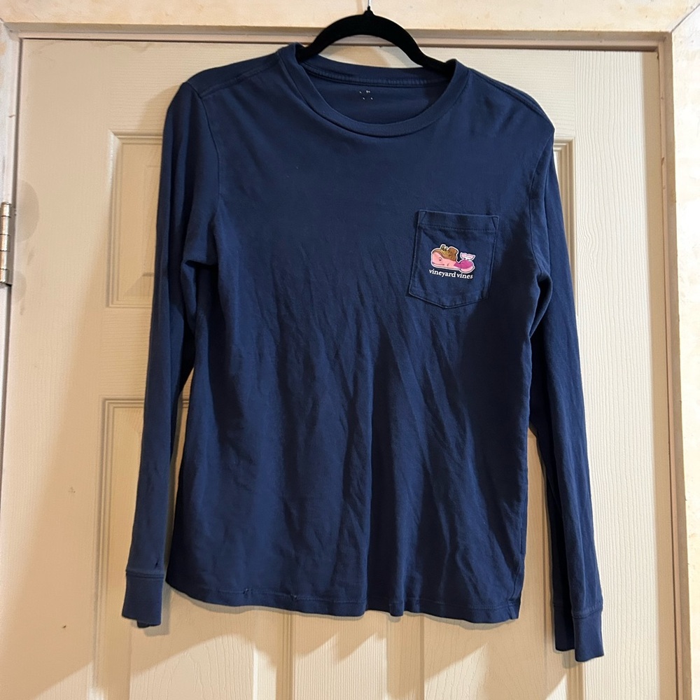 Vineyard Vines Blue Logo Shirt